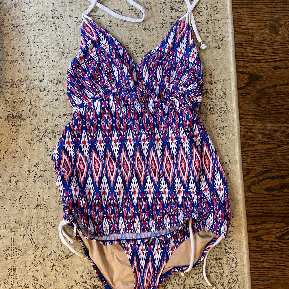 Maternity tankini bathing suit